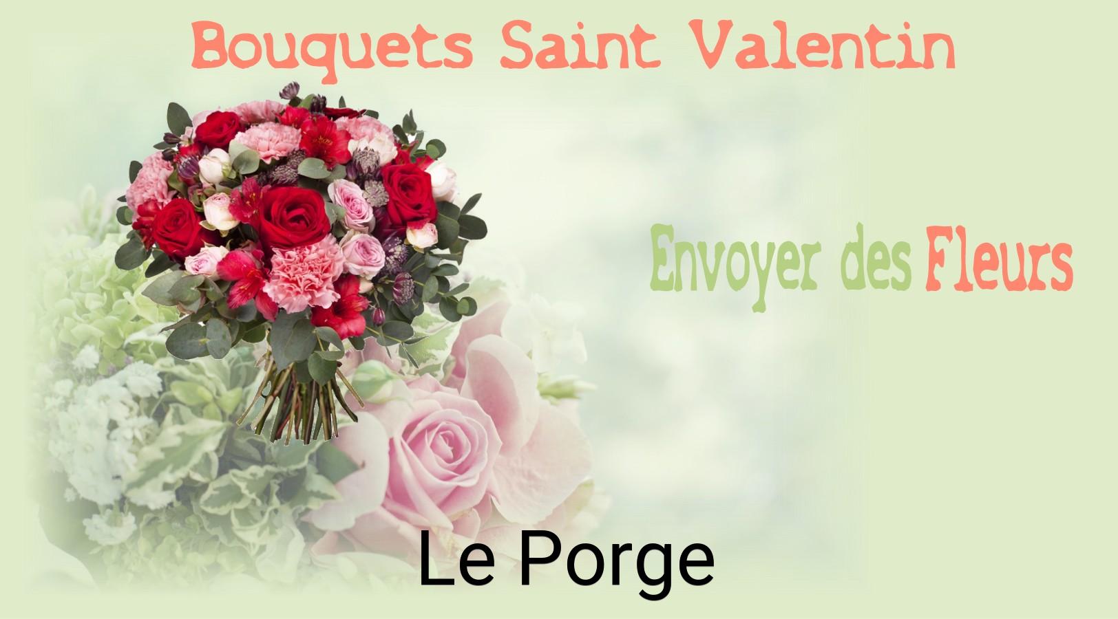 Roses de Saint-Valentin livrées à Le Porge